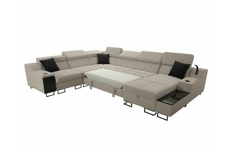 Galbally 5-sits Hörnsoffa Dark blue - Möbler - Soffa - Hörnsoffa