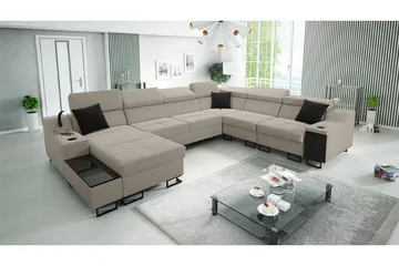 Galbally 5-sits Hörnsoffa - Möbler - Soffa - Bäddsoffa - Hörnbäddsoffa