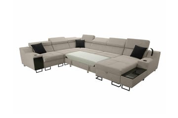 Galbally 5-sits Hörnsoffa - Möbler - Soffa - Bäddsoffa - Hörnbäddsoffa