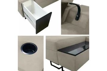 Galbally 5-sits Hörnsoffa - Möbler - Soffa - Bäddsoffa - Hörnbäddsoffa