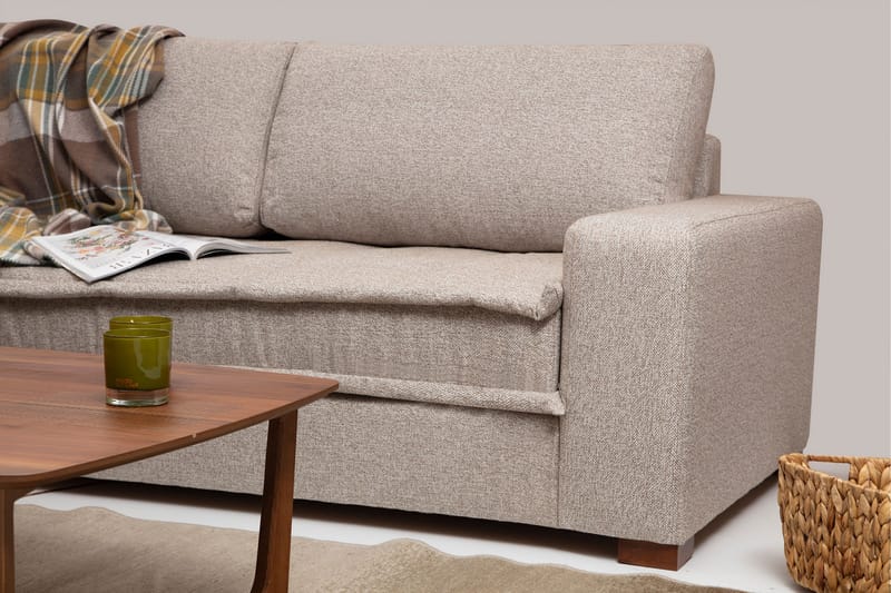 Gladfield Divansoffa 3-sits - Beige - Möbler - Soffa - Hörnsoffa