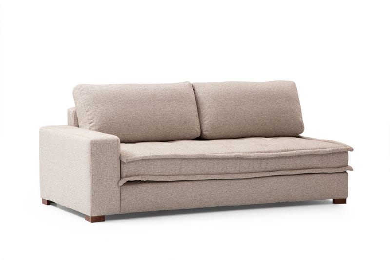 Gladfield Divansoffa 3-sits - Beige - Hörnsoffa