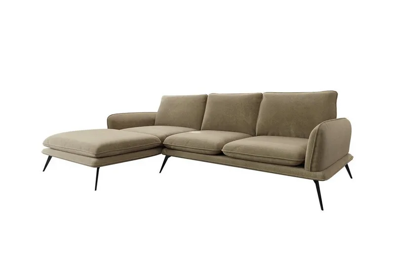 Graystone 3-sits Hörnsoffa beige, undefined
