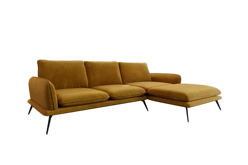 Graystone 3-sits Hörnsoffa Yellow, undefined