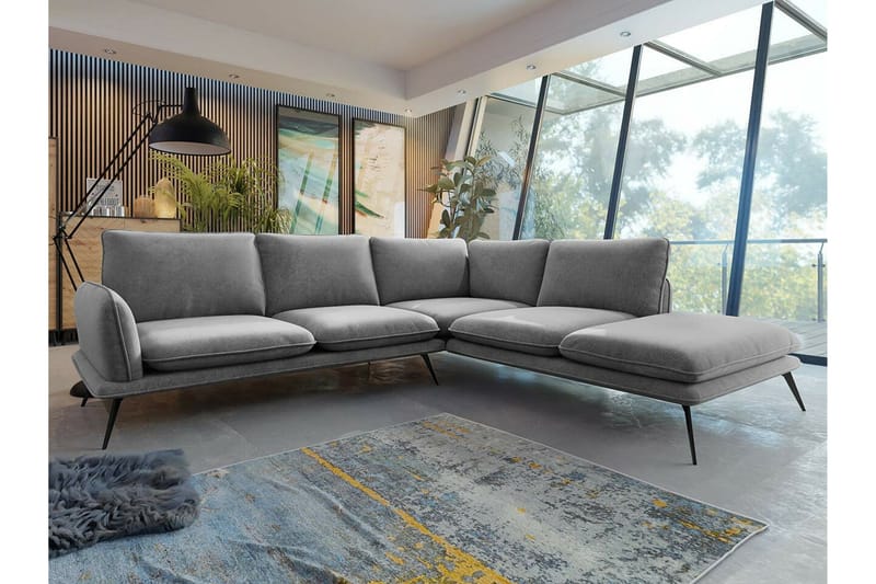 Graystone 4-sits Hörnsoffa Grey - Möbler - Soffa - Hörnsoffa
