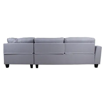 Hörnsoffa Asknor Höger - Ljusgrå - Möbler - Soffa - Divansoffor & schäslongsoffa