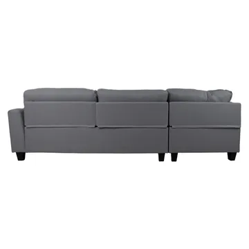 Hörnsoffa Asknor Vänster - Mörkgrå - Möbler - Soffa - Divansoffor & schäslongsoffa