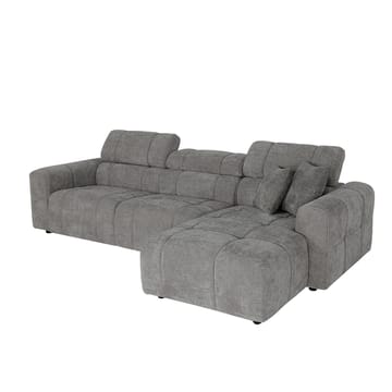 Hörnsoffa BELISMA Höger hörn - beige - Möbler - Soffa - Divansoffor & schäslongsoffa