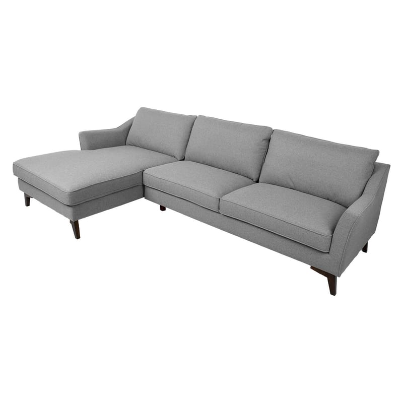 Hörnsoffa Birgit vänster hörn - grå - Möbler - Soffa - Hörnsoffa - Hörnsoffa med divan