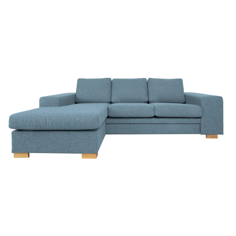 Hörnsoffa Dagmar - ljusblå - Möbler - Soffa - Hörnsoffa - Hörnsoffa med divan