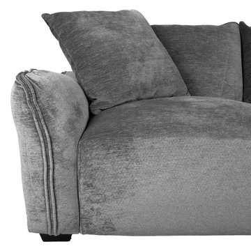 Hörnsoffa Denvi Höger - Grå - Möbler - Soffa - Divansoffor & schäslongsoffa
