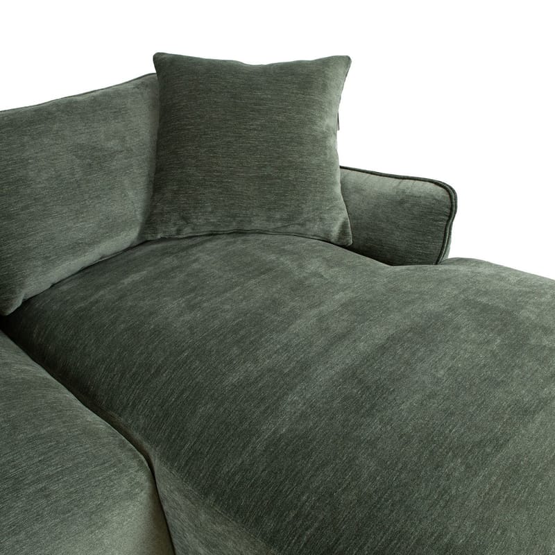 Hörnsoffa Denvi Höger - mintgrön - Möbler - Soffa - Hörnsoffa - Hörnsoffa med divan