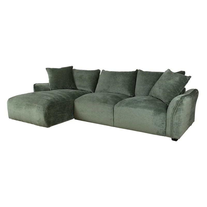 Hörnsoffa Denvi Vänster, mintgrön