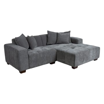 Hörnsoffa Hjelor Höger - Grå - Möbler - Soffa - Divansoffor & schäslongsoffa