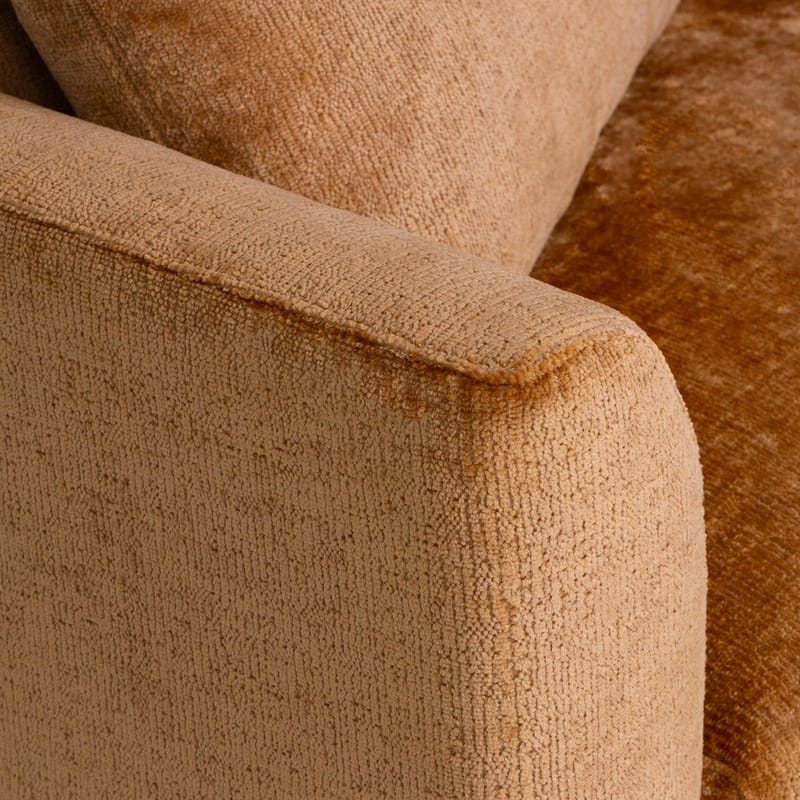 Hörnsoffa Lartes Högerhörn - Brun - Möbler - Soffa - Hörnsoffa - Hörnsoffa med divan