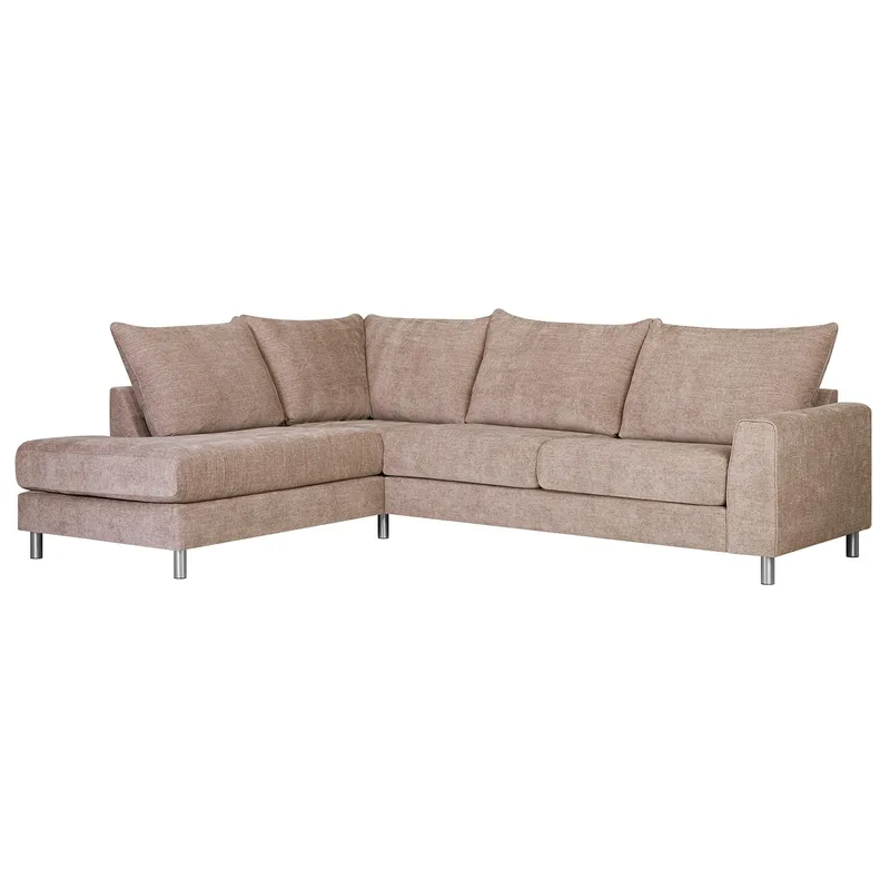 Hörnsoffa Leila vänster hörn, Beige