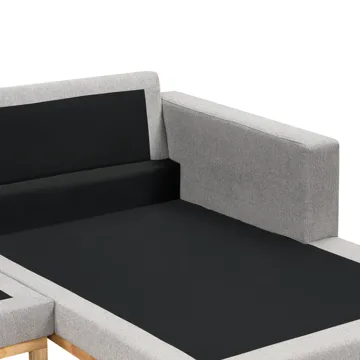 Hörnsoffa Siggard - Grå - Möbler - Soffa - Divansoffor & schäslongsoffa - 4 sits soffa med divan