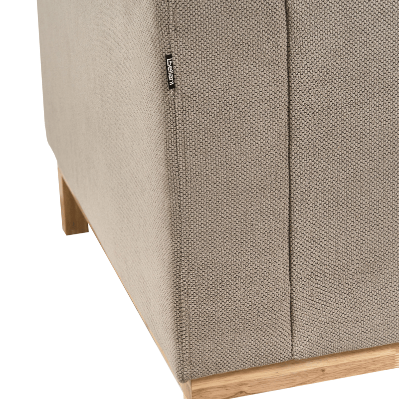 Hörnsoffa Siggard - Taupe - Möbler - Soffa - Divansoffor & schäslongsoffa - 4 sits soffa med divan