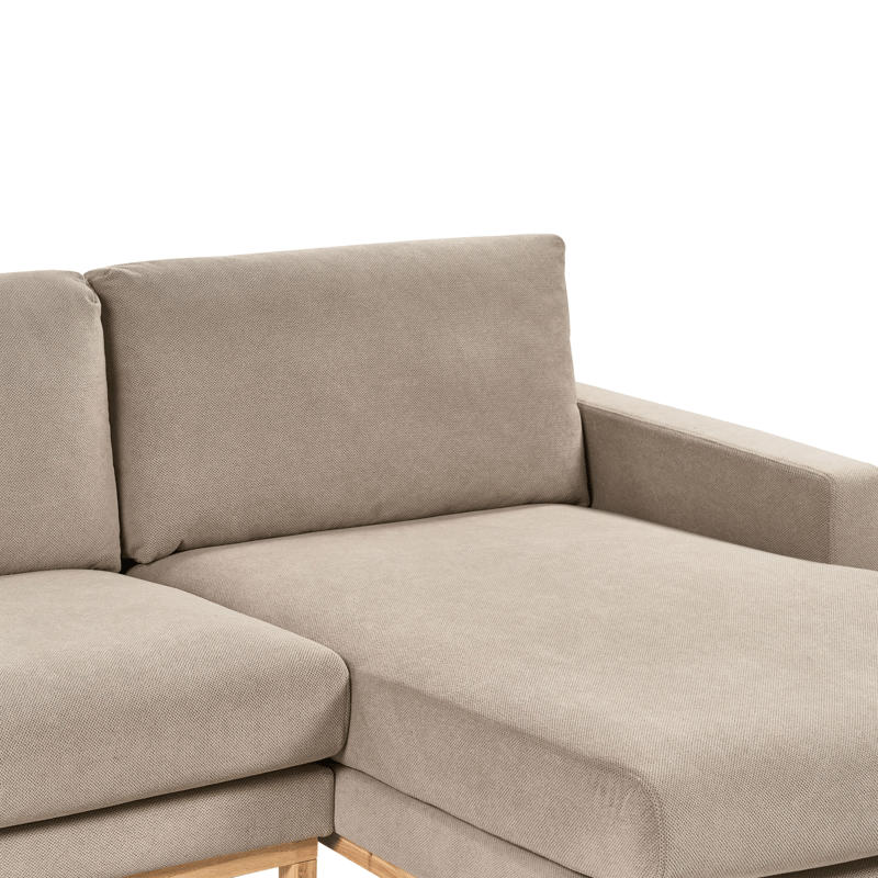 Hörnsoffa Siggard - Taupe - Möbler - Soffa - Divansoffor & schäslongsoffa - 4 sits soffa med divan