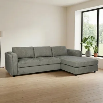 Hörnsoffa Ulnora Höger - Grön - Möbler - Soffa - Divansoffor & schäslongsoffa