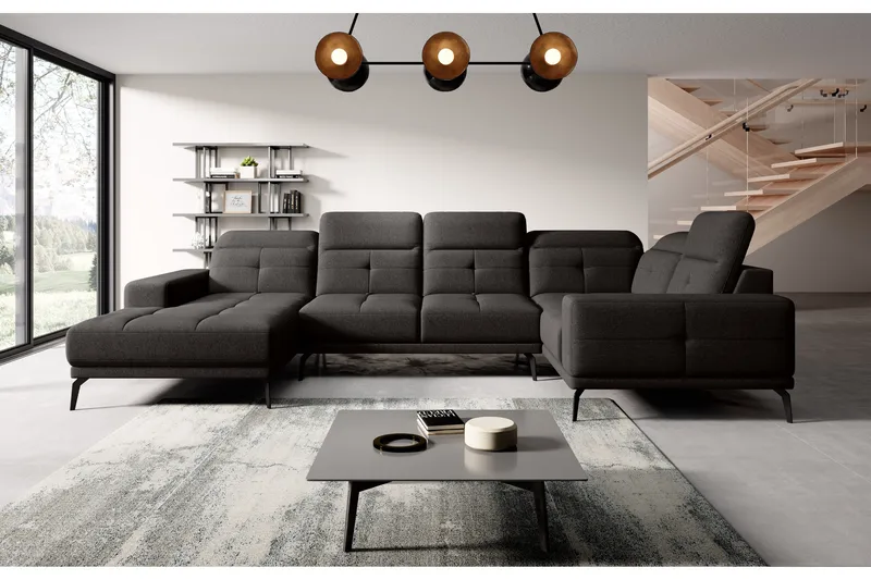 Hagglund Hörnsoffa m. Divan - Brun - Möbler - Soffa - Hörnsoffa - Hörnsoffa med divan