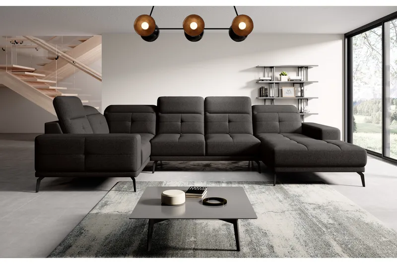 Hagglund Hörnsoffa m. Divan - Brun - Möbler - Soffa - Hörnsoffa - Hörnsoffa med divan