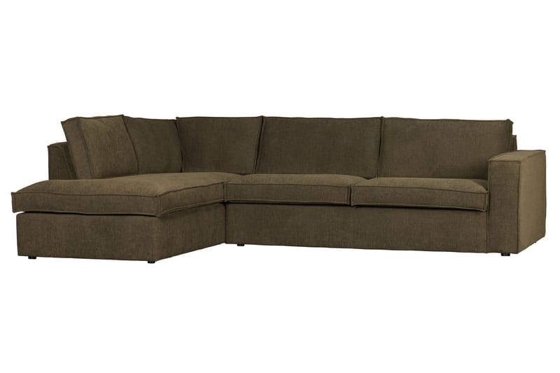 Hearness 3-Sits Soffa med Schäslong Vänster - Grön - Möbler - Soffa - Hörnsoffa