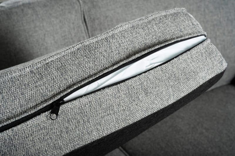 Howard hörnsoffa i Grått tyg 5-sits soffa - Grått - Möbler - Soffa - Hörnsoffa