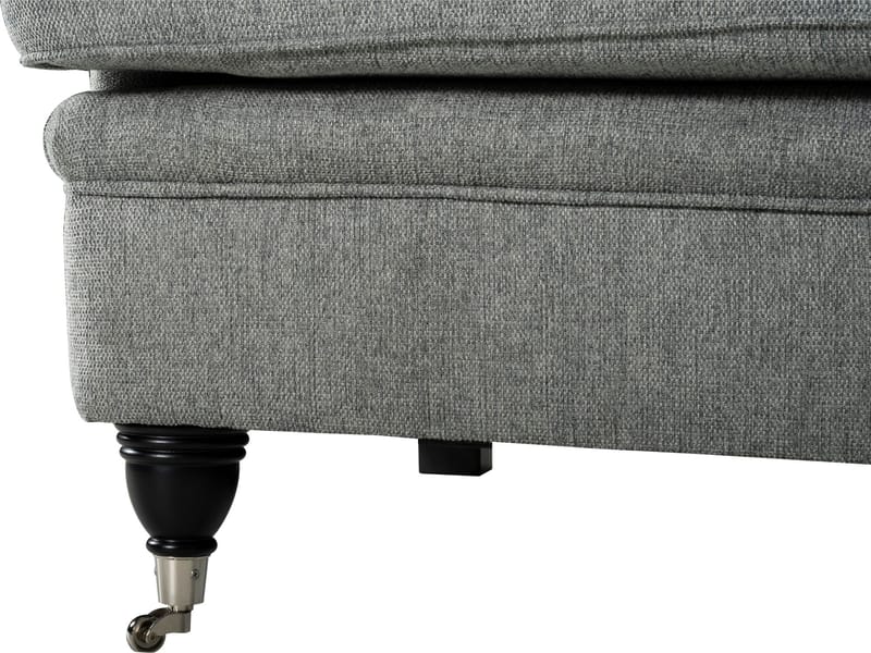 Howard hörnsoffa i Grått tyg 5-sits soffa - Grått - Möbler - Soffa - Hörnsoffa