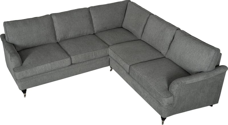 Howard hörnsoffa i Grått tyg 5-sits soffa - Grått - Möbler - Soffa - Hörnsoffa