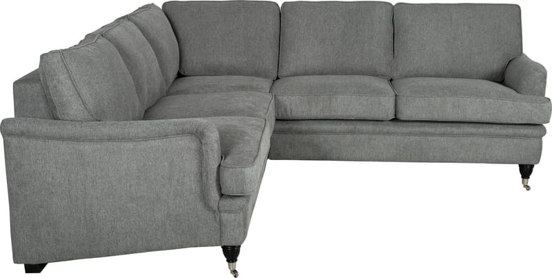 Howard hörnsoffa i Grått tyg 5-sits soffa - Grått - Möbler - Soffa - Hörnsoffa