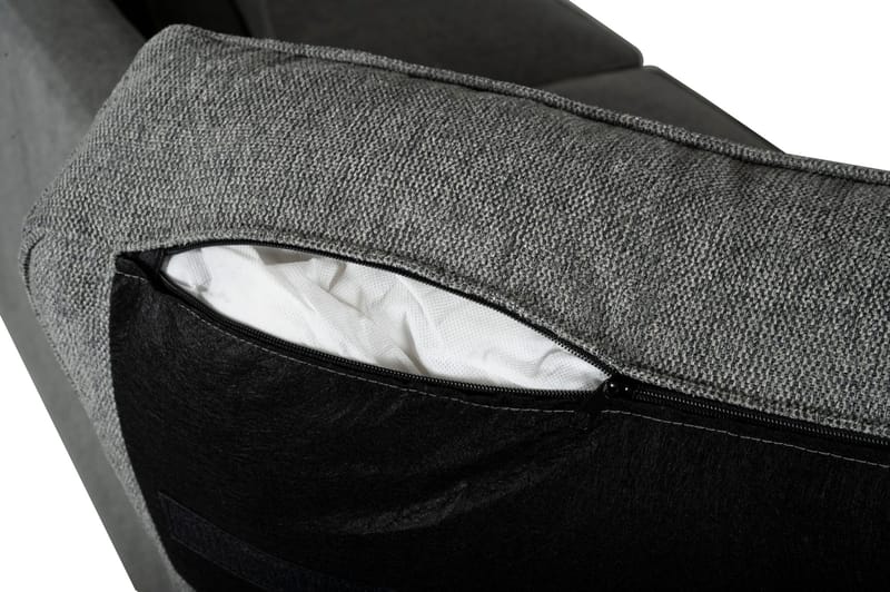 Howard hörnsoffa i Grått tyg 5-sits soffa - Grått - Möbler - Soffa - Hörnsoffa