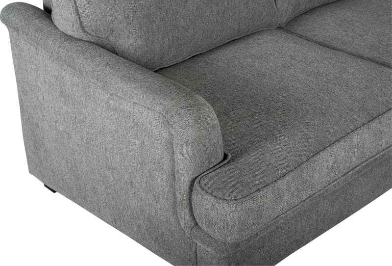 Howard hörnsoffa i Grått tyg 5-sits soffa - Grått - Möbler - Soffa - Hörnsoffa