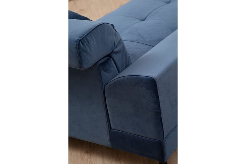 Jaraad Divansoffa 3-sits - Blå - Möbler - Soffa - Hörnsoffa