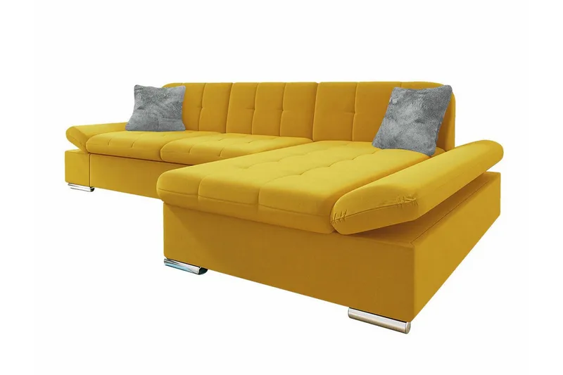 Kintore 3-sits Hörnsoffa Mustard yellow - Möbler - Soffa - Hörnsoffa