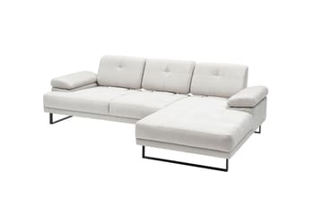 Kitimat 3-sits Högervänd L-formad Divansoffa 314 cm i Tyg - Beige - Möbler - Soffa - Divansoffor & schäslongsoffa - 3 sits soffa med divan