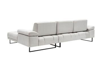 Kitimat 3-sits Högervänd L-formad Divansoffa 314 cm i Tyg - Beige - Möbler - Soffa - Divansoffor & schäslongsoffa - 3 sits soffa med divan