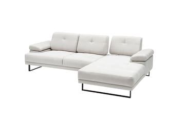 Kitimat 3-sits Högervänd L-formad Divansoffa 314 cm i Tyg - Beige - Möbler - Soffa - Divansoffor & schäslongsoffa - 3 sits soffa med divan