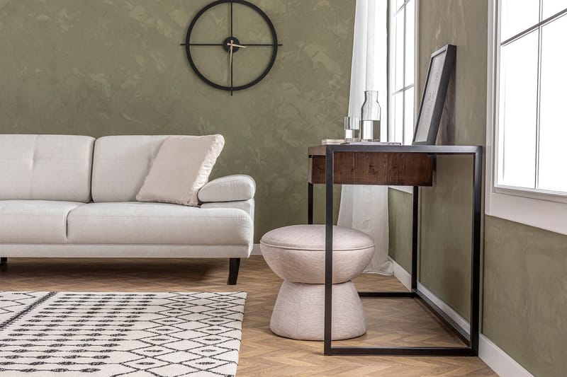Kitimat 3-sits Vänstervänd L-formad Divansoffa 274 cm i Tyg - Ljusgrå - Möbler - Soffa - Divansoffor & schäslongsoffa - 3 sits soffa med divan
