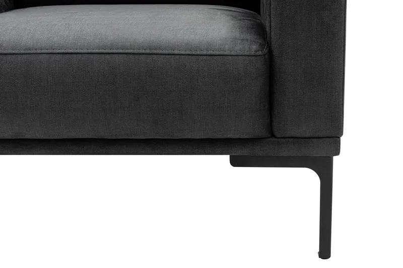 Kitimat Divansoffa 3-sits - Antracit - Möbler - Soffa - Divansoffor & schäslongsoffa - 3 sits soffa med divan