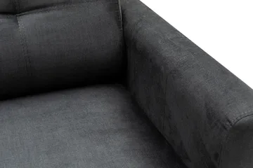 Kitimat Divansoffa 3-sits - Antracit - Möbler - Soffa - Divansoffor & schäslongsoffa - 3 sits soffa med divan