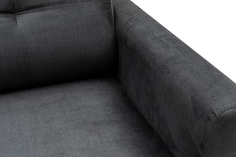 Kitimat Divansoffa 3-sits - Antracit - Möbler - Soffa - Divansoffor & schäslongsoffa - 3 sits soffa med divan