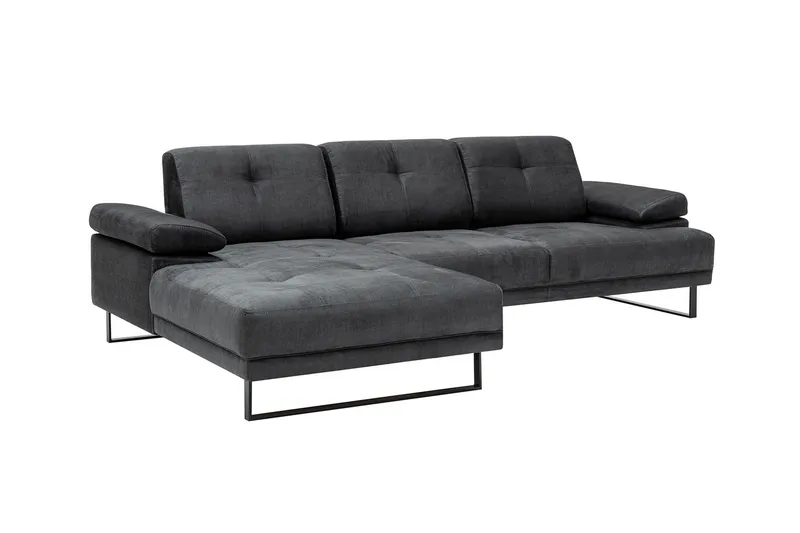 Kitimat Divansoffa 3-sits - Antracit - Möbler - Soffa - Divansoffor & schäslongsoffa - 3 sits soffa med divan