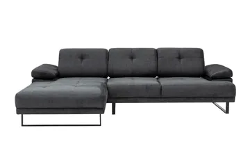 Kitimat Divansoffa 3-sits - Antracit - Möbler - Soffa - Divansoffor & schäslongsoffa - 3 sits soffa med divan