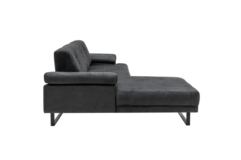 Kitimat Divansoffa 3-sits - Antracit - Möbler - Soffa - Divansoffor & schäslongsoffa - 3 sits soffa med divan