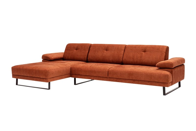 Kitimat Divansoffa 3-sits - Orange - Möbler - Soffa - Divansoffor & schäslongsoffa - 3 sits soffa med divan