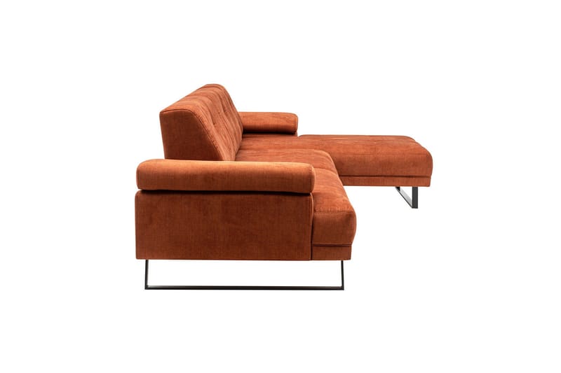Kitimat Divansoffa 3-sits - Orange - Möbler - Soffa - Divansoffor & schäslongsoffa - 3 sits soffa med divan