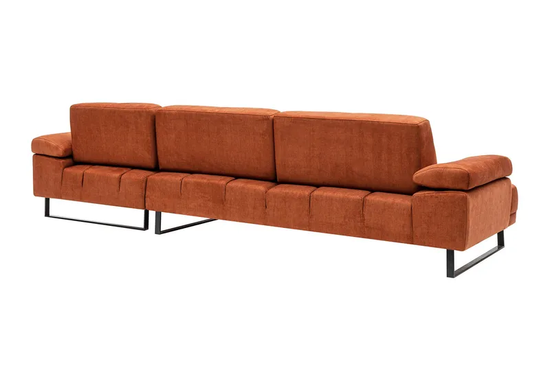 Kitimat Divansoffa 3-sits - Orange - Möbler - Soffa - Hörnsoffa - Hörnsoffa med divan