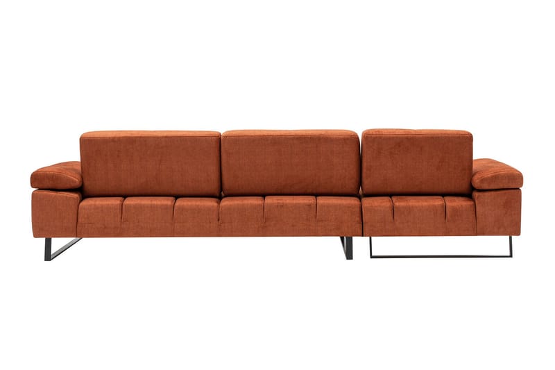 Kitimat Divansoffa 3-sits - Orange - Möbler - Soffa - Divansoffor & schäslongsoffa - 3 sits soffa med divan