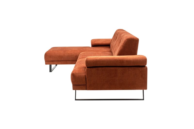 Kitimat Divansoffa 3-sits - Orange - Möbler - Soffa - Divansoffor & schäslongsoffa - 3 sits soffa med divan